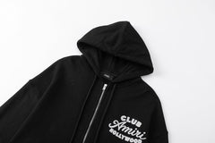 Detail Zip-up Hoodie