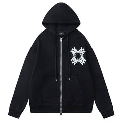 MA Quad Zip Up Hoodie