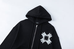 MA Quad Zip Up Hoodie