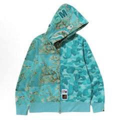 Gogh Museum Shark Full Zip Hoodie