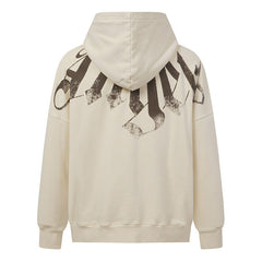 Big Neck Logo Zip Hoodie