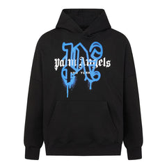 Monogram-Print Hoodie