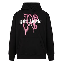 Monogram-Print Hoodie