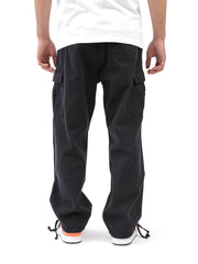 Casual Black Cargo Pants