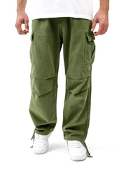 Casual Green Cargo Pants