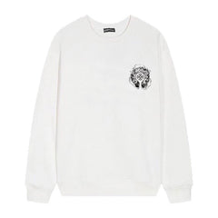 Letter Cross Pattern Sweatshirt #D38