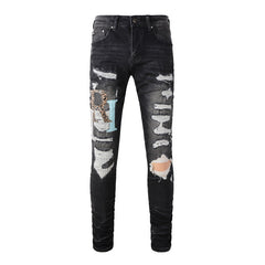 Patchwork Jeans #1323