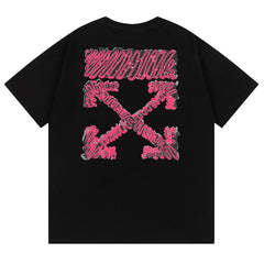 Arrow Pattern Printed T-Shirt