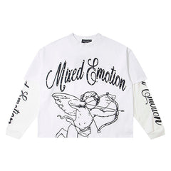 “Blur” Thermal Long Sleeve Tee