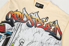 Letter Graphic Long Sleeve T-Shirt #G545