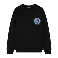 Letter Cross Pattern Sweatshirt #D28