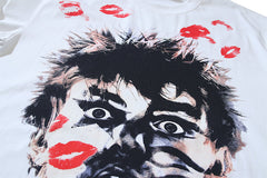Kisses Graphic-Print Cotton Tee