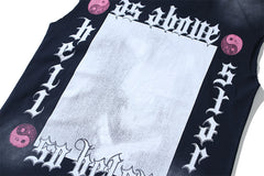 'As Above So Below' Vintage Vest