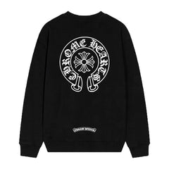 Letter Cross Pattern Sweatshirt #D41