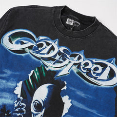 Letter Graphic Long Sleeve T-Shirt #G62105