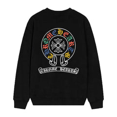 Letter Cross Pattern Sweatshirt #D22