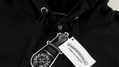 Letter Cross Pattern Hoodie #W32