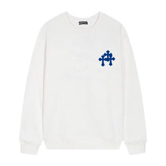 Letter Cross Pattern Sweatshirt #D36