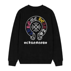 Letter Cross Pattern Sweatshirt #D33
