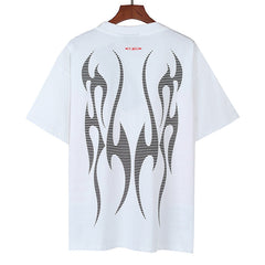 Sports Stripe Face Gel Logo Tee