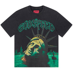 Sunken Liberty T-Shirts #1069