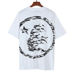 Zebra Print Logo Tee