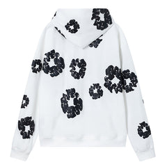 Kapok Pattern Printed Hoodie