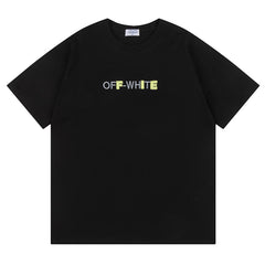Logo Pattern Printed T-Shirt