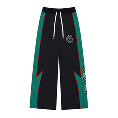 Letter Embroidered Sweatpant #8282
