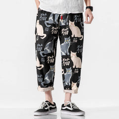 Nekokiti Pants Black