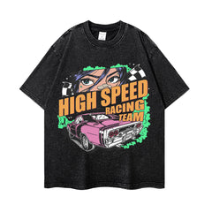 Streetwear-Style Print Tee