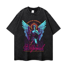 Streetwear-Style Print Tee