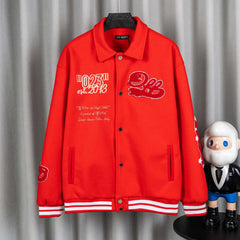Letter Embroidered Jacket #DW2