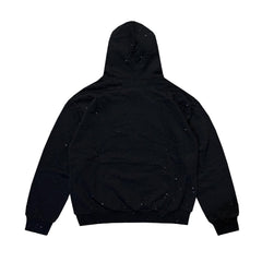 Rhinestone Letter Hoodie #S557