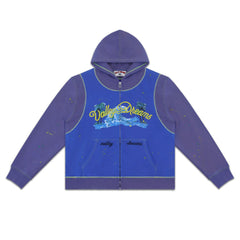 Letter Pattern Hoodie #V6092