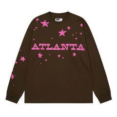 Letter Print Longsleeve T-Shirt #CT8002