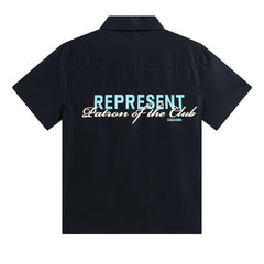 Logo Letter Printed Shirt