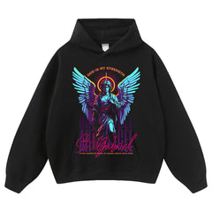 Streetwear-Style Print Hoodies