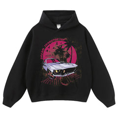Streetwear-Style Print Hoodies