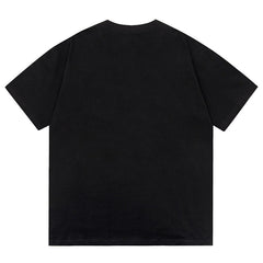 Metallic Gold Script Tee