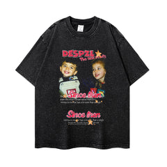 Streetwear-Style Print Tee