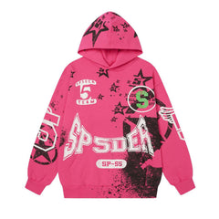 Letter Pattern Hoodie #239