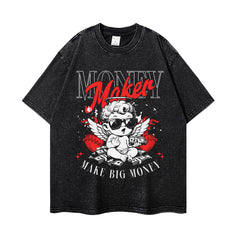 Streetwear-Style Print Tee