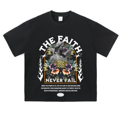 Streetwear-Style Print Tee