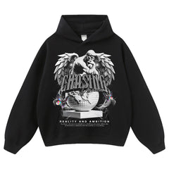 Streetwear-Style Print Hoodies