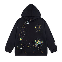 Letter Patterned Hoodie #G587