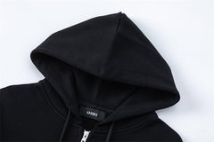 Pattern Letter Hoodie #7227