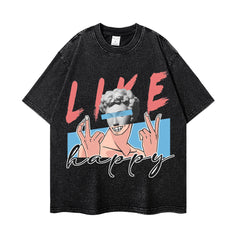 Streetwear-Style Print Tee