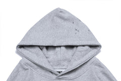 Letter Mesh Pattern Hoodie #S259