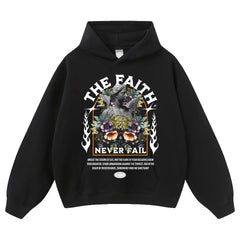 Streetwear-Style Print Hoodies